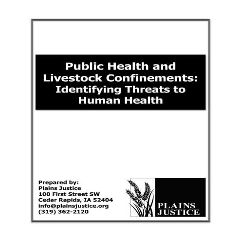 Public Health and CAFO\'s