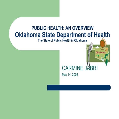 Public Health In Oklahoma