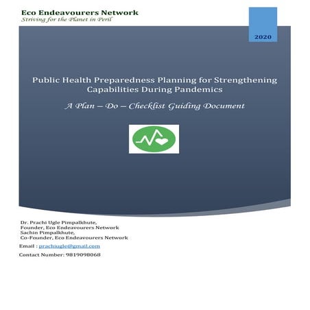 Public Health Preparedness Planning for Strengthening Capabilities During Pan...