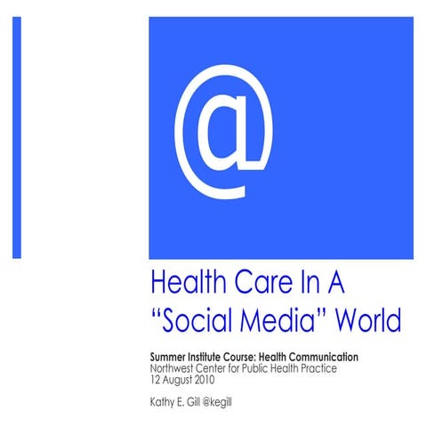 Social Media and Public Health | PPT