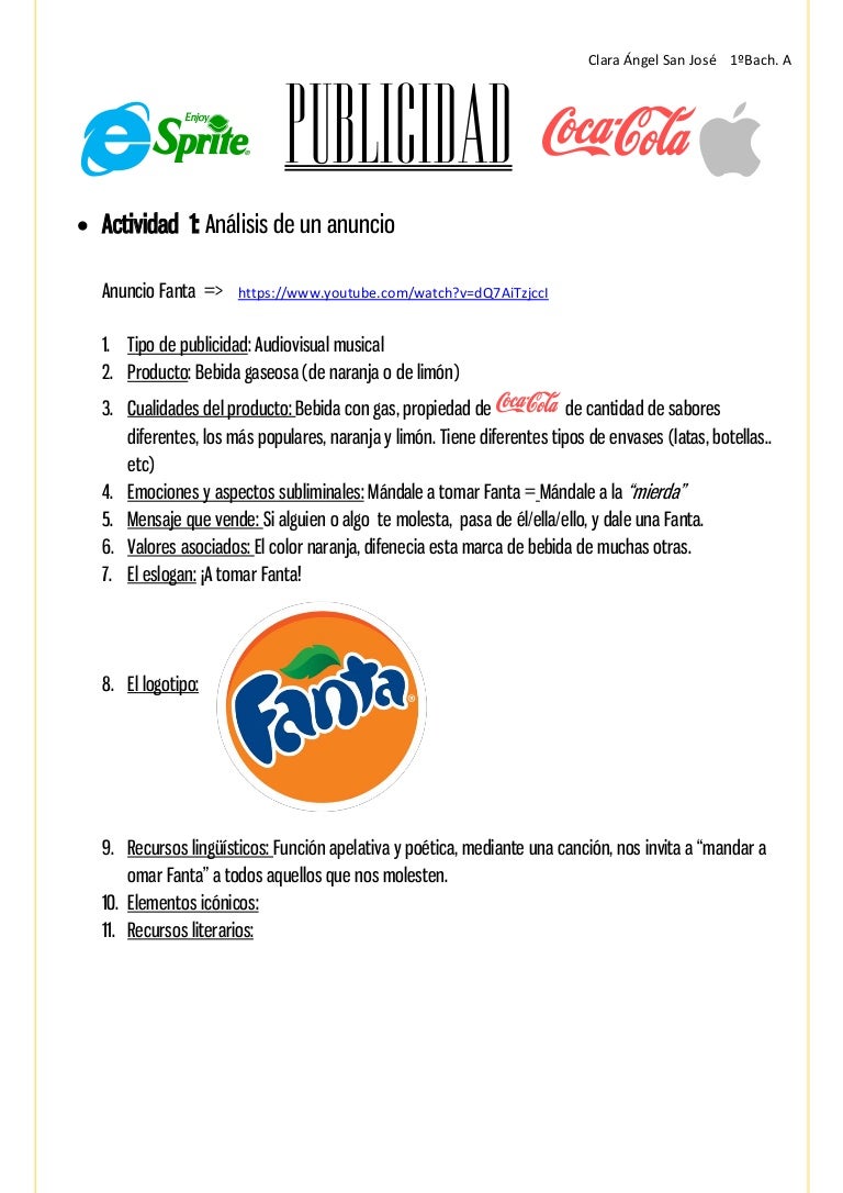 Análisis Publicidad