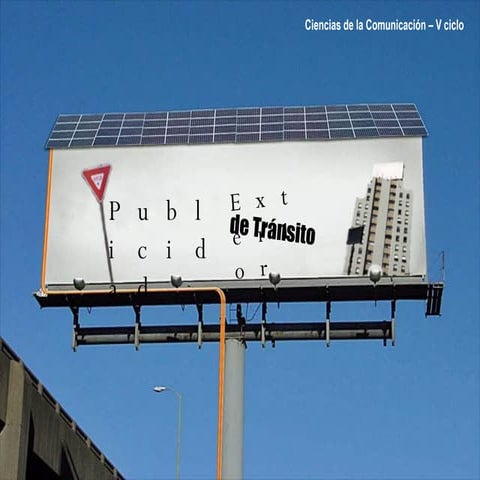 Publicidad exterior y de tránsito
