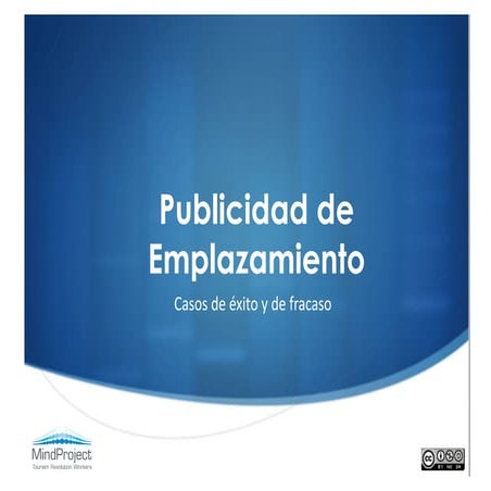 Publicidad de Emplazamiento