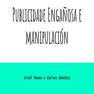Publicidade enganosa