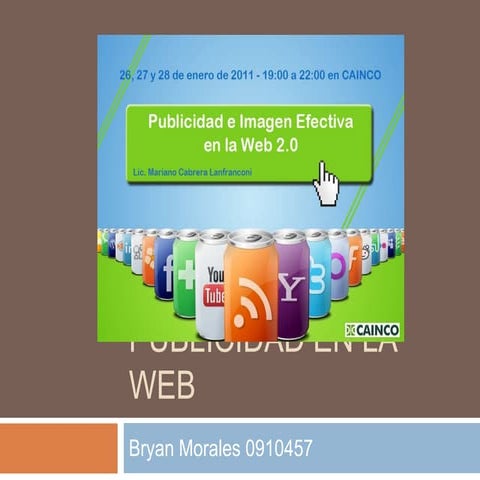 Publicidad en la web