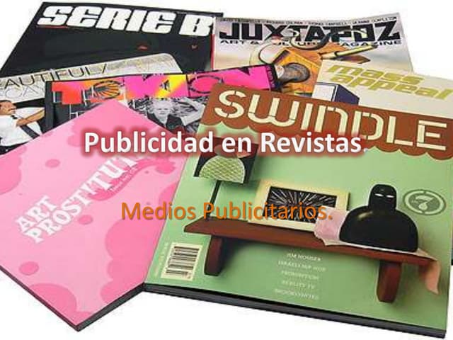 Publicidad En Revistas