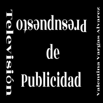 Publicidad en television