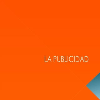Publicidad presentacion