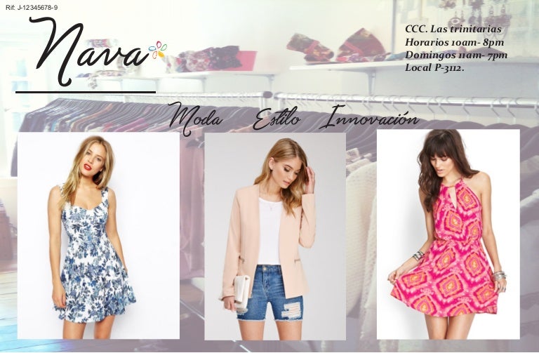 Publicidad tienda de ropa