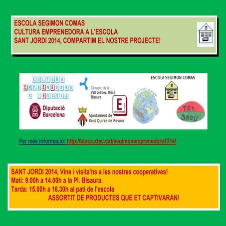 Publicitat emprenedoria parada