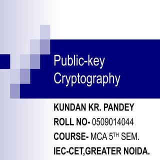 Public Key Cryptography