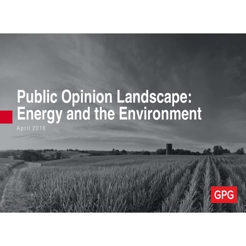 Public Opinion Landscape 