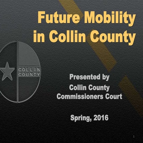 Future Mobility in Collin County