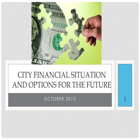 Public outreach program overview  city financial situation   update for publi...