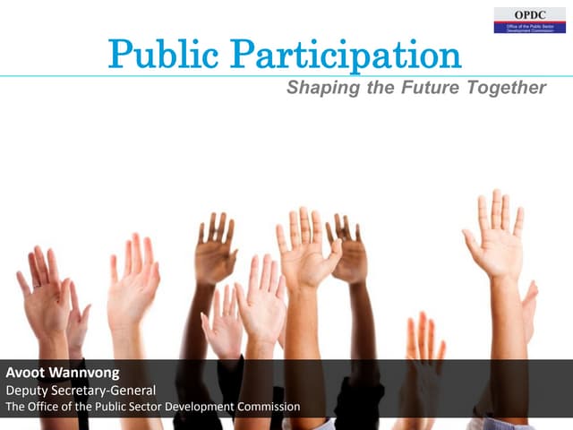 Public Participation
