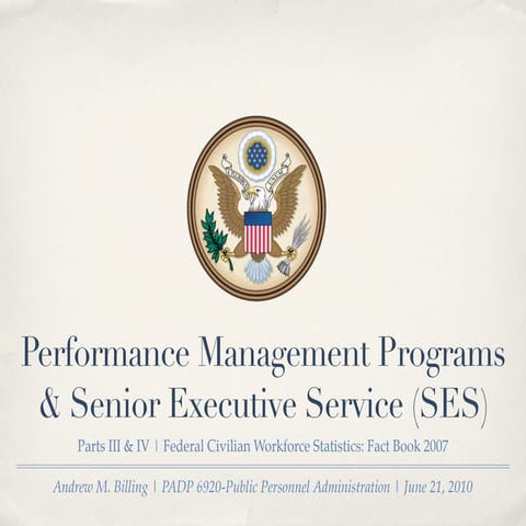 Public personnel admin