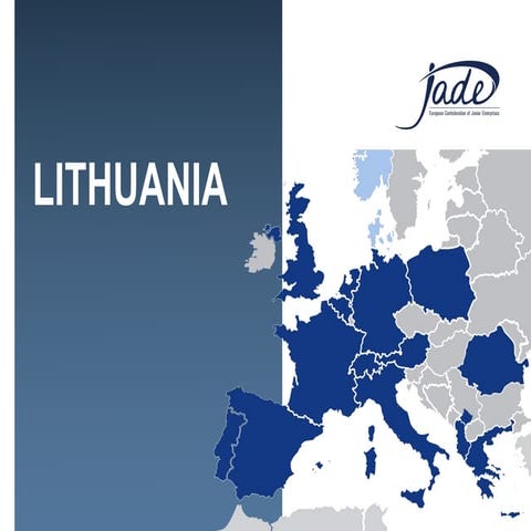 JADE public presentation in Lithuania 2013