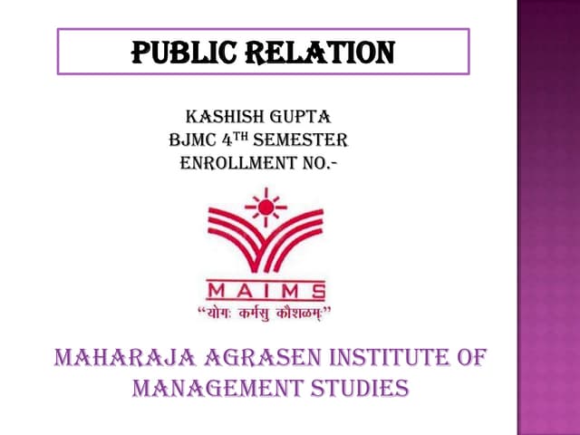 Public relation.ppt