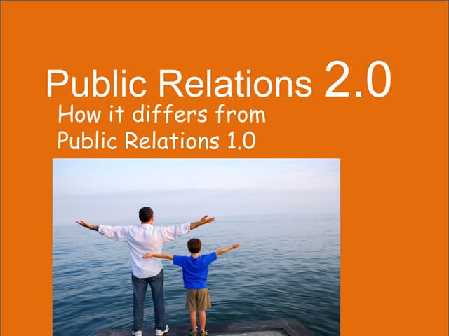 Public Relations 2.0