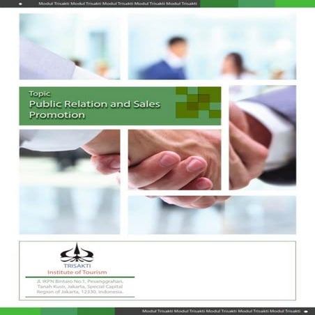 Public relation & sales promotion for hotel