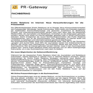 Public relations im internet   neue...