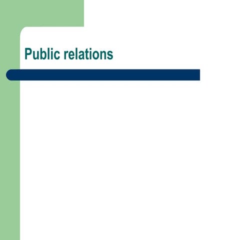 Public relations & publicity by manish badhiye