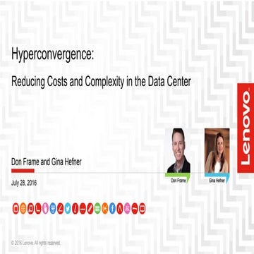 Hyperconvergence... and the public sector