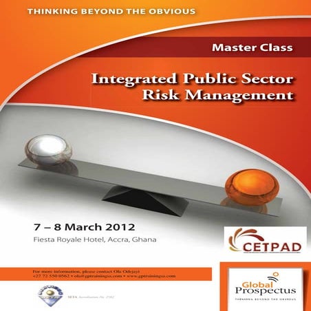 Public Sector Risk Management Ghana 2012