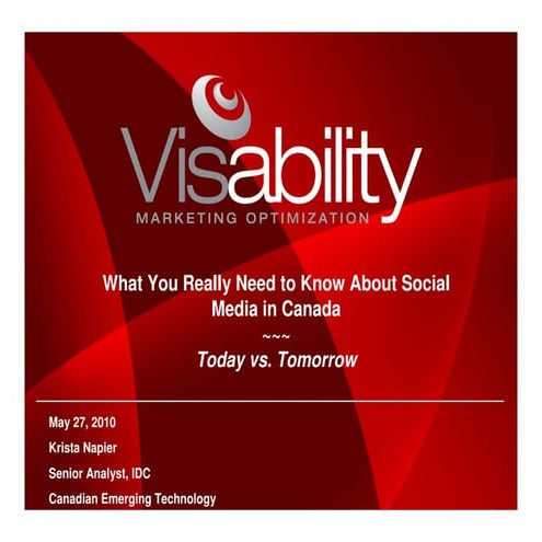 What You REALLY Need To Know About Social Media 