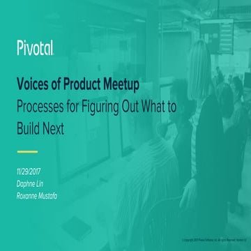 Voices of Product: Discovery and Framing