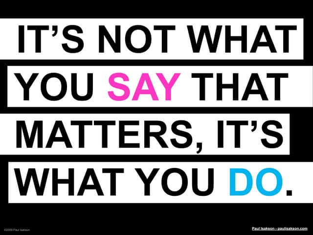 Social Media: It's Not What You Say...