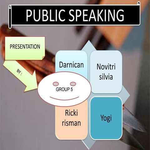 Public speaking