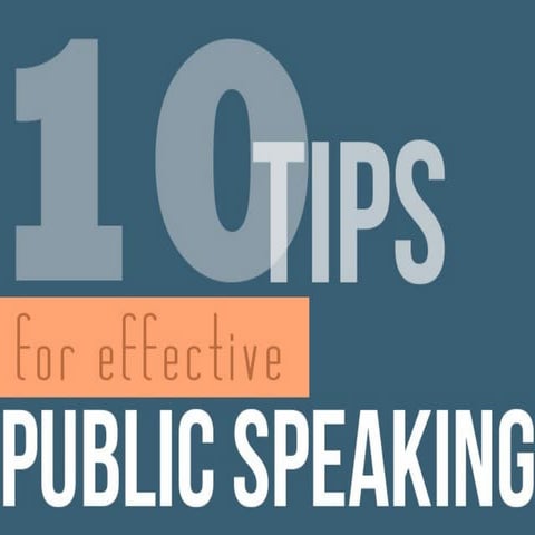Public speaking