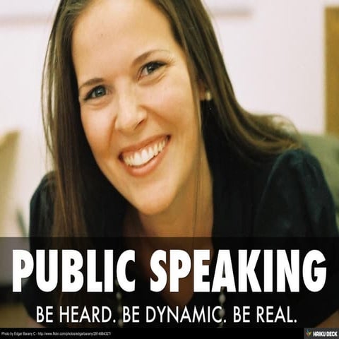 Public Speaking