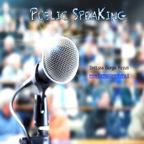 Public speaking English   slideshare