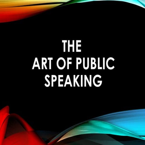 Public speaking Public Relations