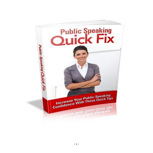 Public speaking quick_fix