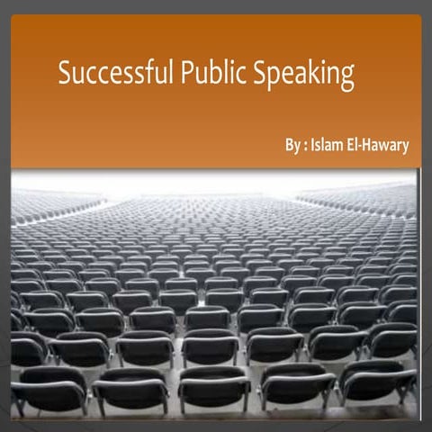 Public speaking skills