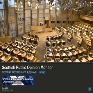 Scottish Government Approval Rating