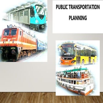 Public transportation planning