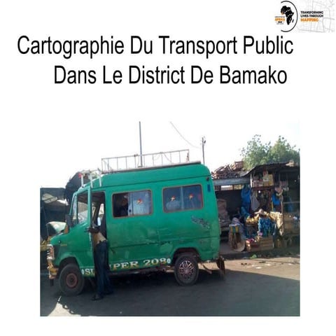 Public transport mapping in bamako