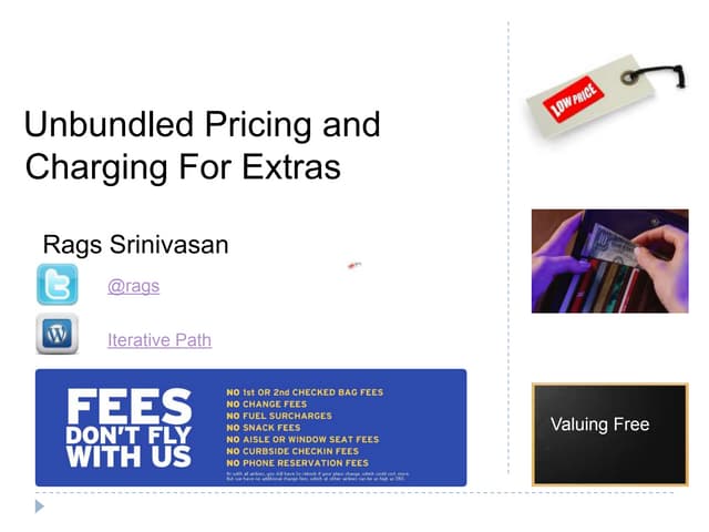 Unbundled Pricing - A Reference Price Solution