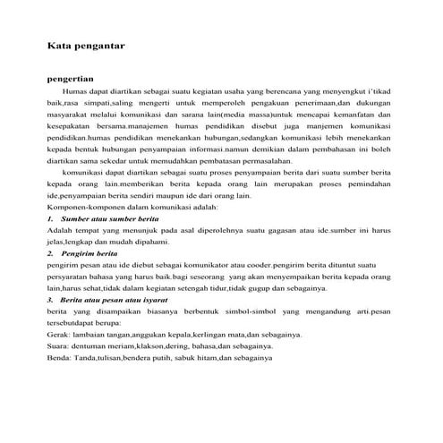 Publik relations tentang humas pendidikan 