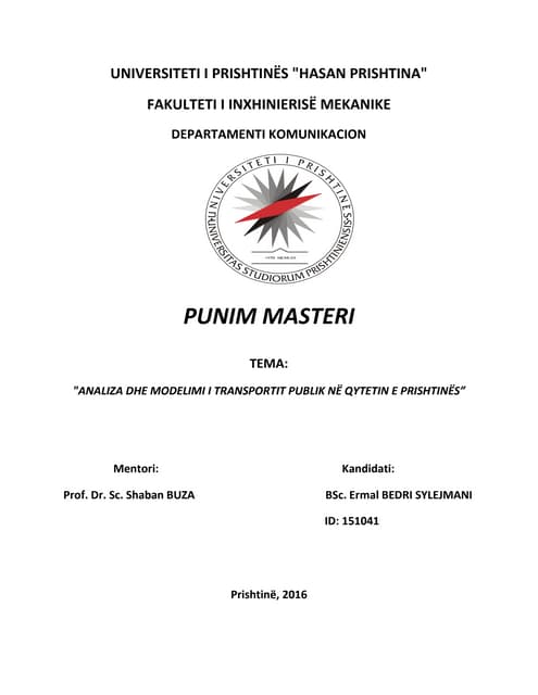 Publik transport- Prishtina