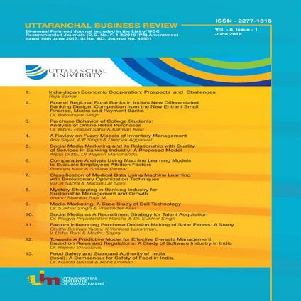 INDIA-JAPAN ECONOMIC COOPERATION: PROSPECTS AND CHALLENGES