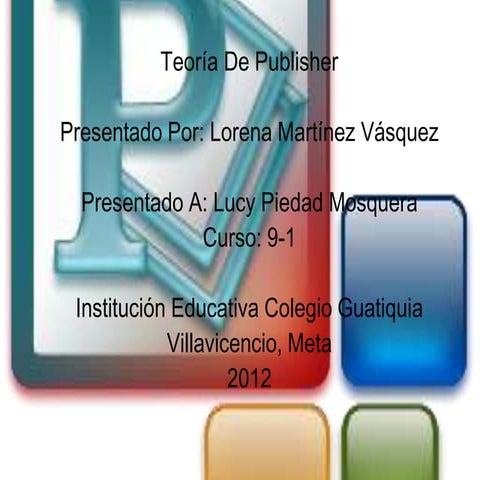 teoria de publisher