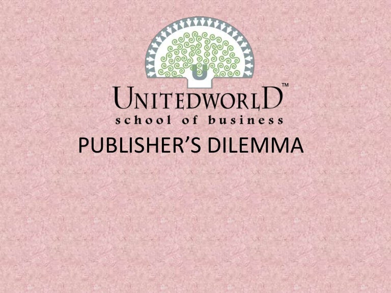 Dilemma case study ppt picture