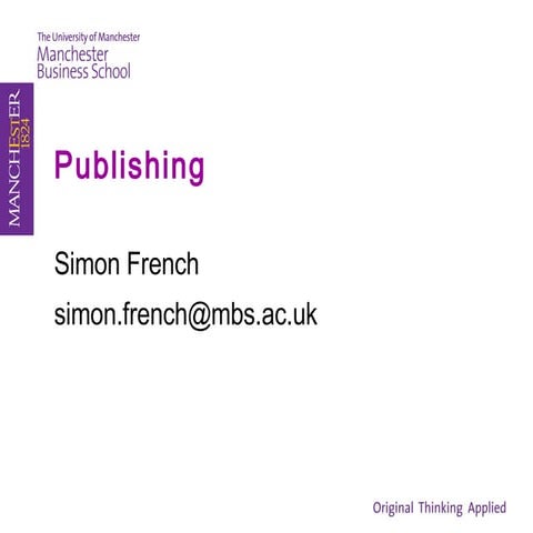 Slides_on_Publishing_Simon_French