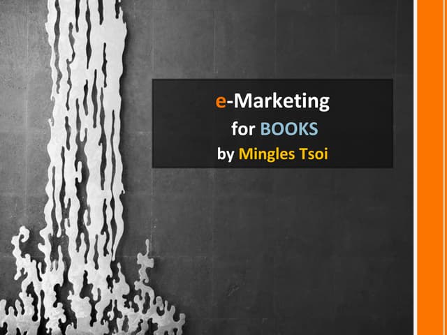 e-Marketing for books