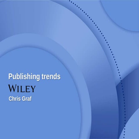 Publishing trends: 4 recommendations for scholarly and professional societies